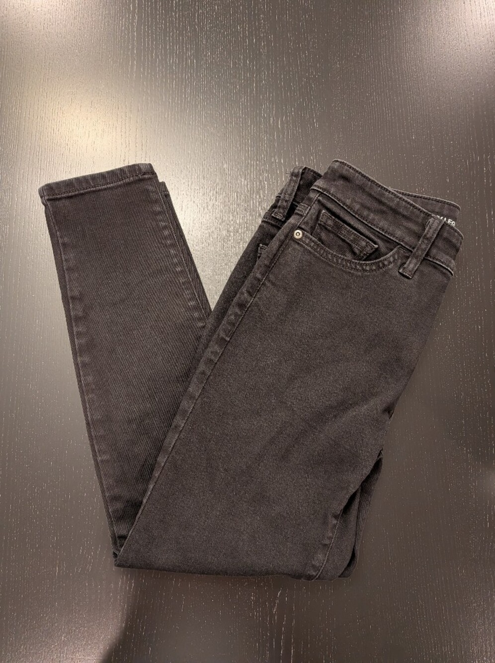 St. John's Bay Black Denim Skinny Jeans - Picture 8 of 12